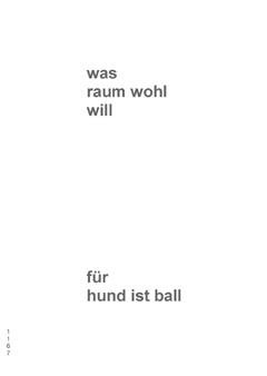 marc mer: hund und schnur nur, ppe 2009, seite 1167 copyright: marc mer | postparadise edition