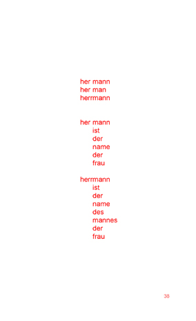marc mer: mundmilch, ppe 2009, seite 38                copyright: marc mer | postparadise edition