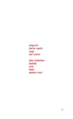 marc mer: mundmilch, ppe 2009, seite 78                copyright: marc mer | postparadise edition
